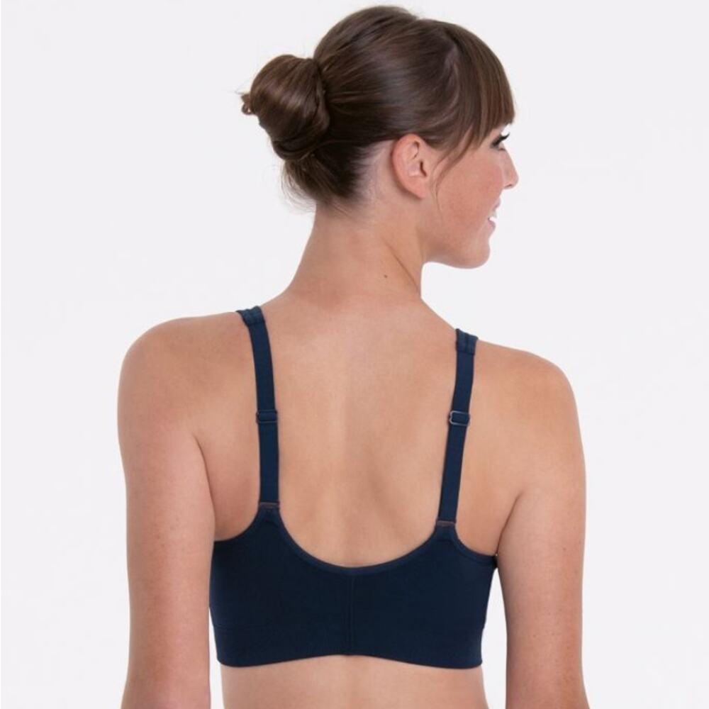 ANITA Women's Lynn Post Mastectomy Bra Large Maritime Blue Molded Cups NWT - Picture 3 of 12